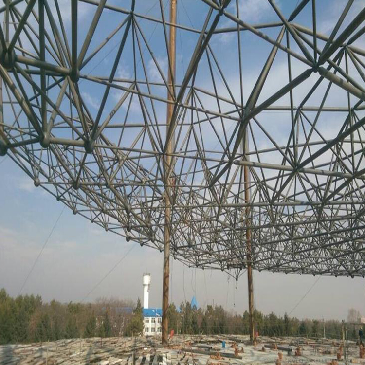 崇明球形网架钢结构施工方案